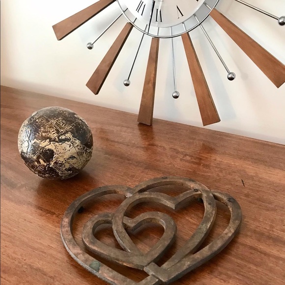 Vintage wrought iron trivet - Picture 7 of 8